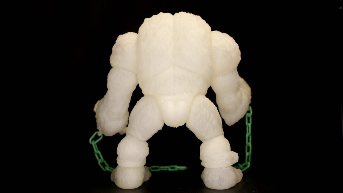 Exclusive Ghastly Glow 10" Mad Monster Soft Vinyl Figure image 7