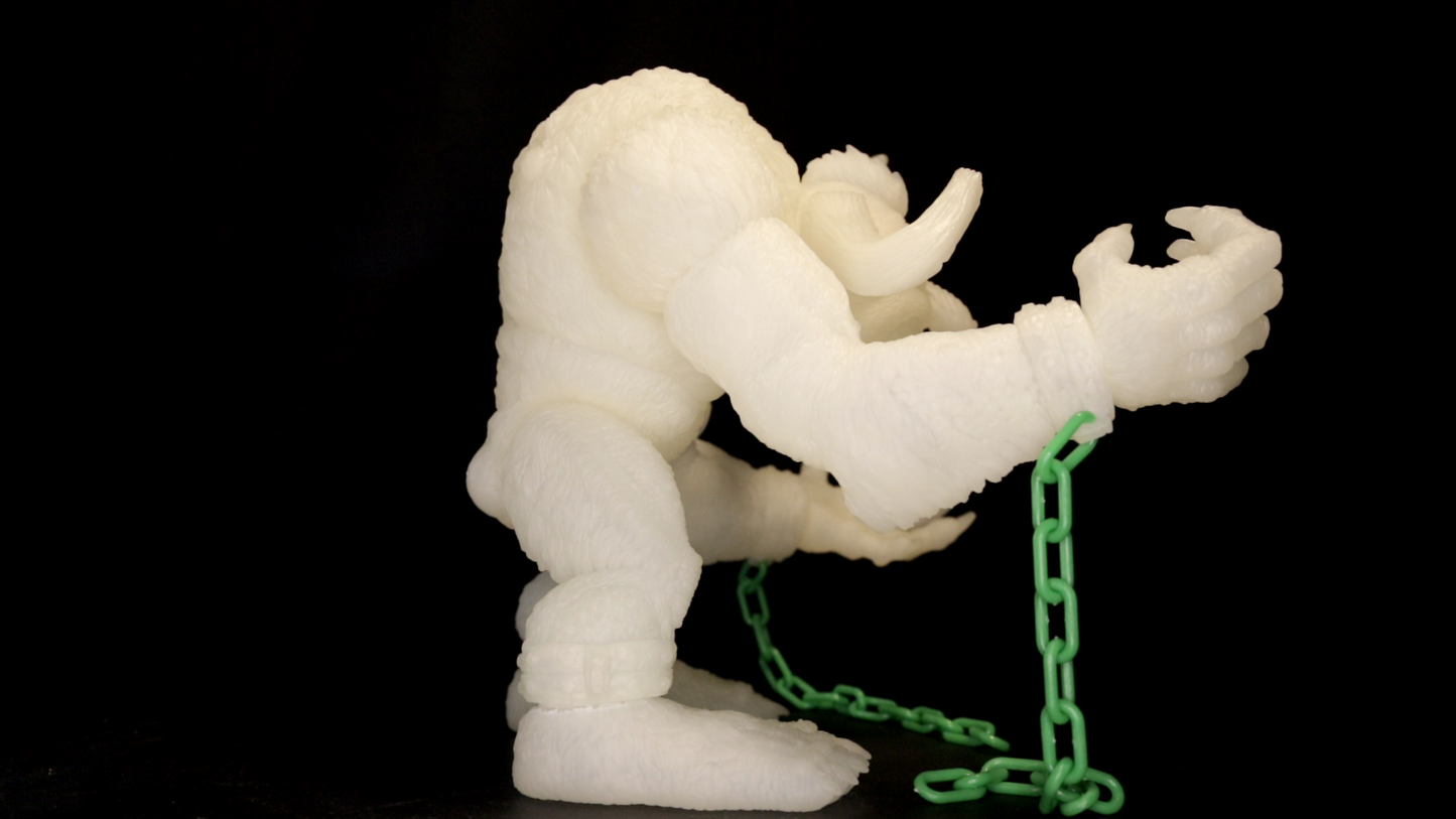 Exclusive Ghastly Glow 10" Mad Monster Soft Vinyl Figure image 9