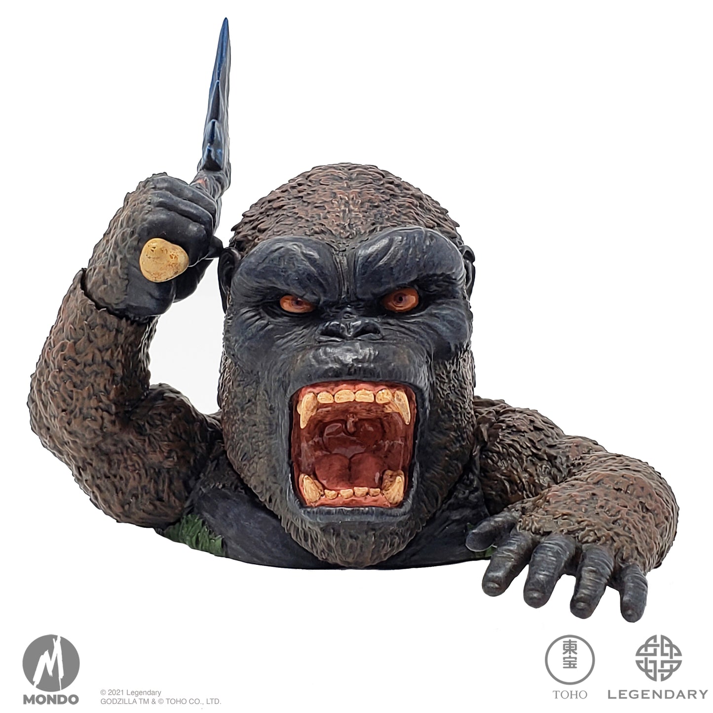 SDCC 2021 MONDOIDS KONG VS GODZILLA KONG PX VINYL FIGURE image 1