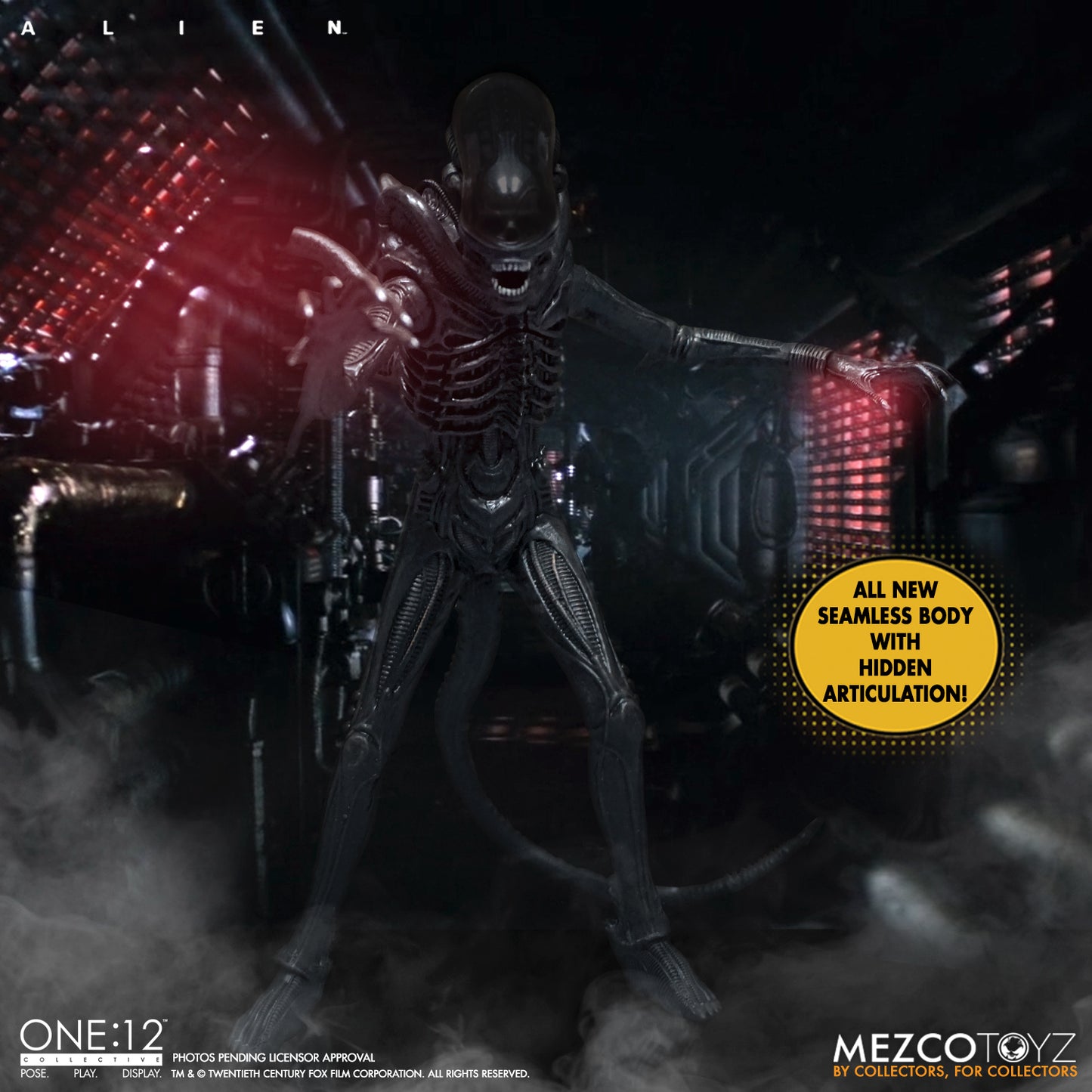 Mezco ONE:12 Collective Big Chap Alien DLX image 10