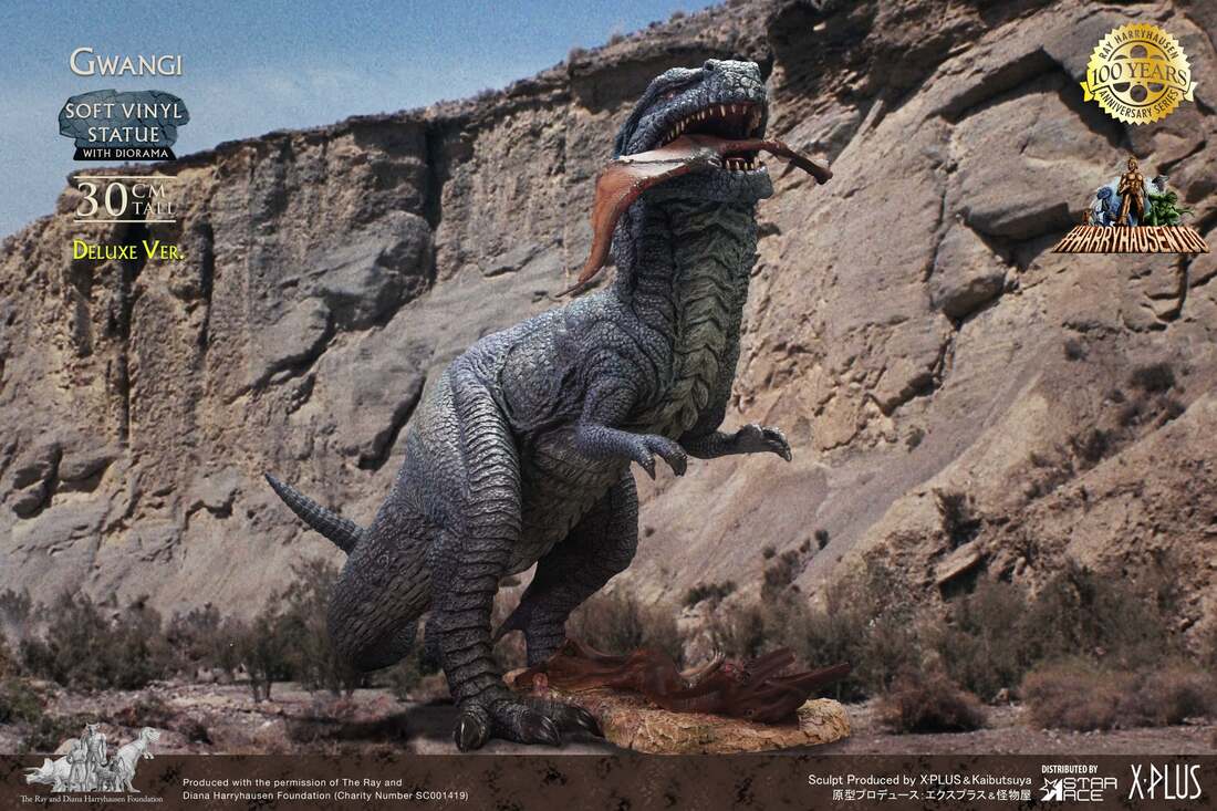 DX The Valley of Gwangi | Ray Harryhausen 100th Anniversary | 30cm Vinyl Fi image 2