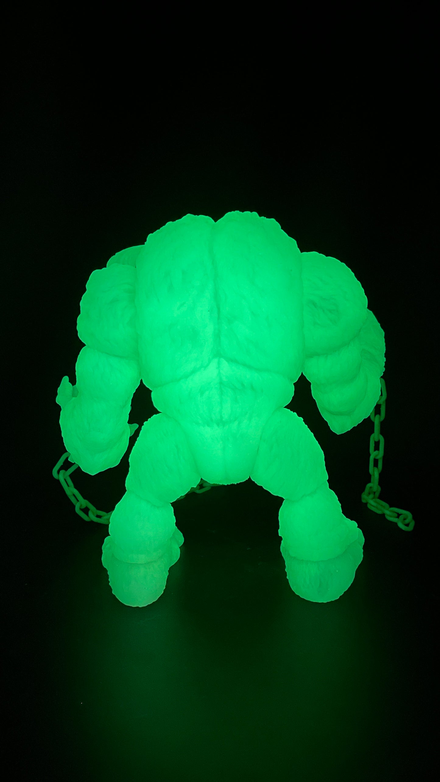 Exclusive Ghastly Glow 10" Mad Monster Soft Vinyl Figure image 4