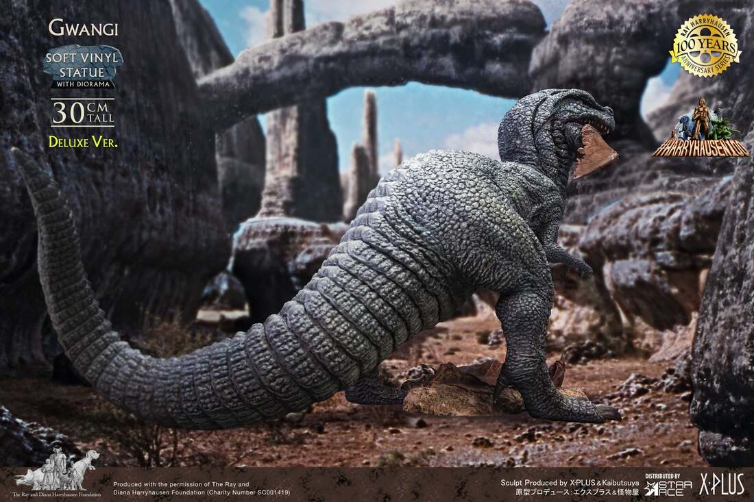 DX The Valley of Gwangi | Ray Harryhausen 100th Anniversary | 30cm Vinyl Fi image 1