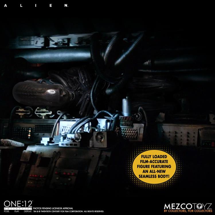 Mezco ONE:12 Collective Big Chap Alien DLX image 6