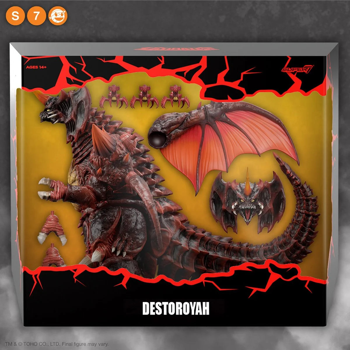 SUPER7 Toho ULTIMATES! Wave 3 - Full Set 1200°C Godzilla & Destoroyah image 3