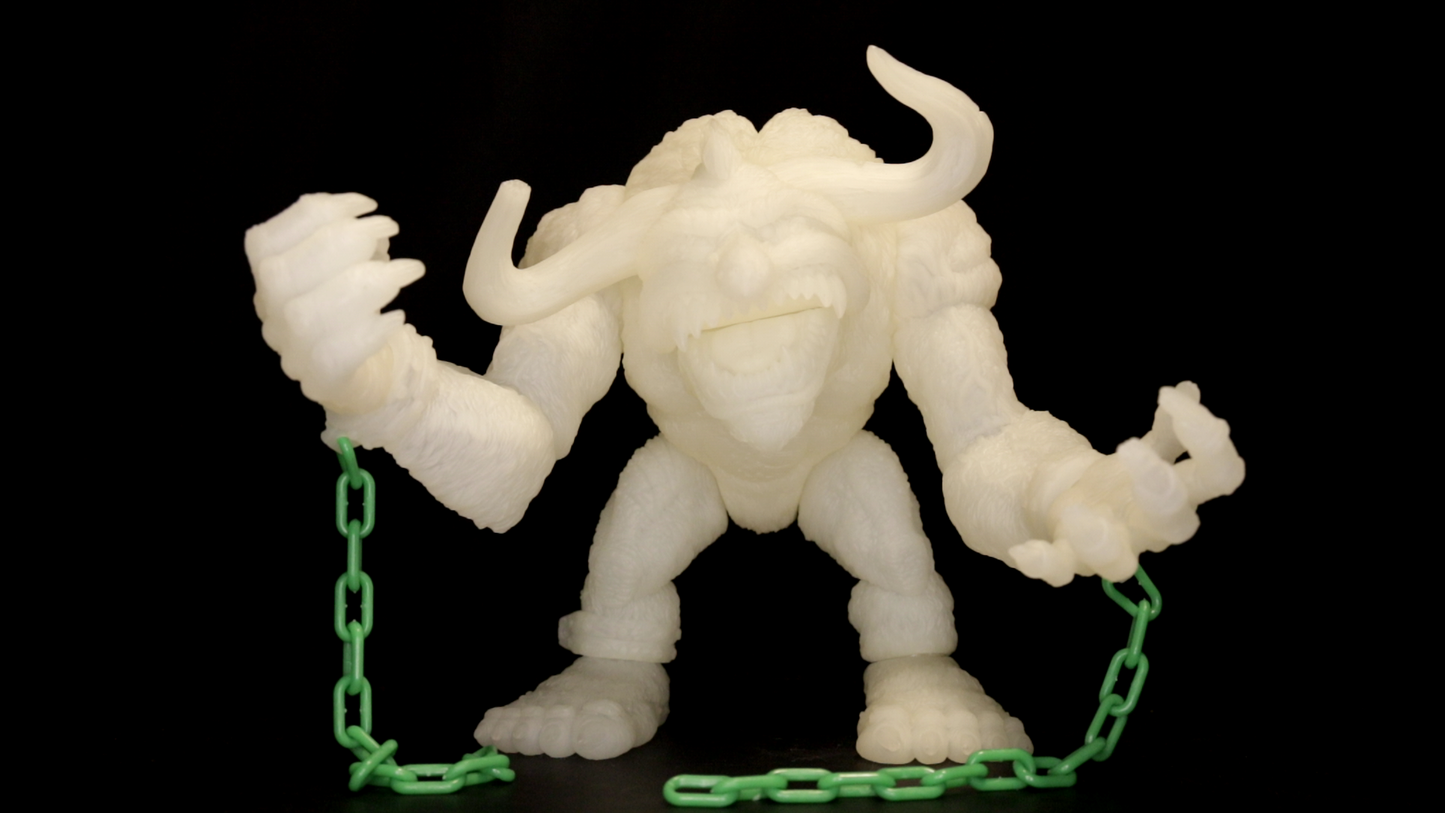 Exclusive Ghastly Glow 10" Mad Monster Soft Vinyl Figure image 6