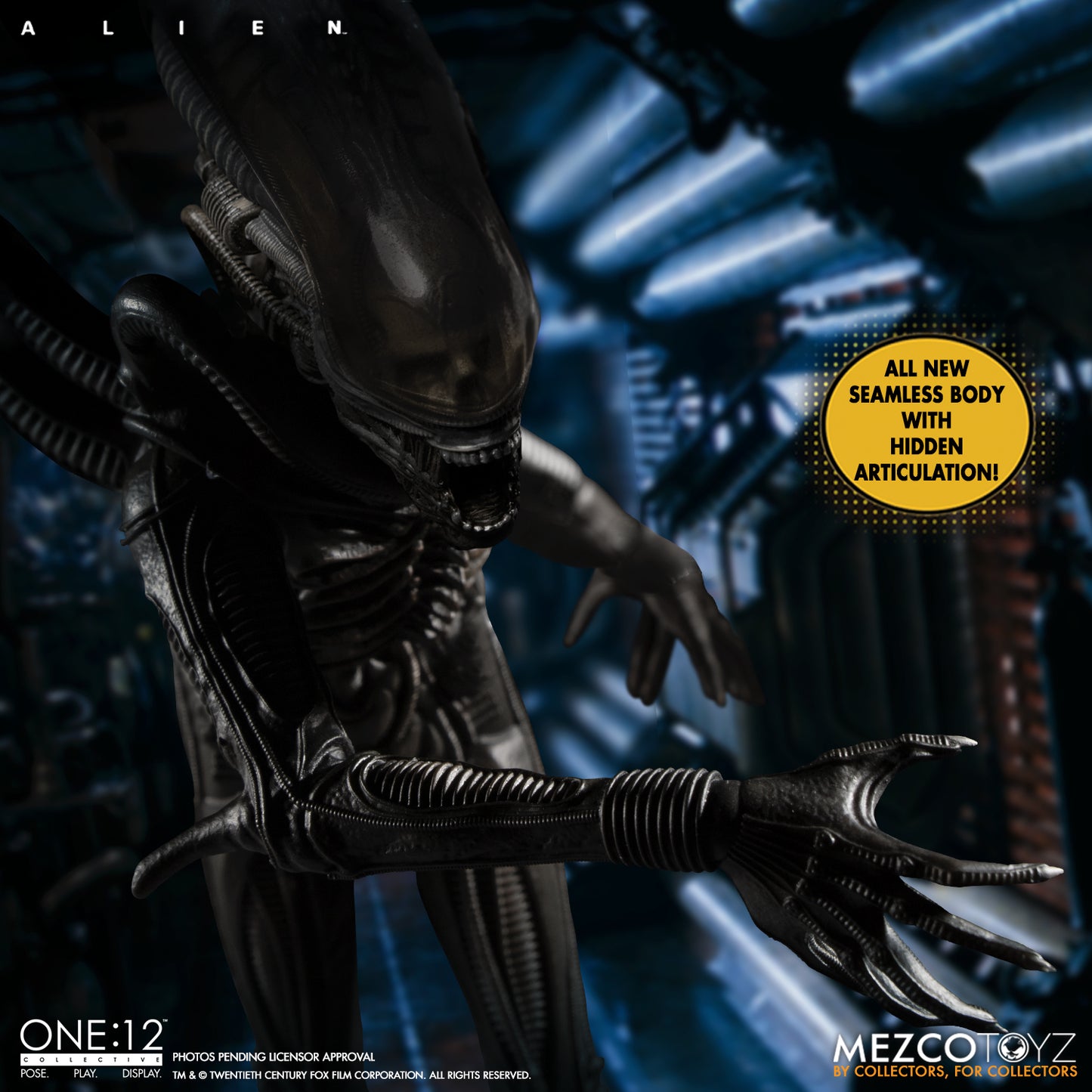 Mezco ONE:12 Collective Big Chap Alien DLX image 13