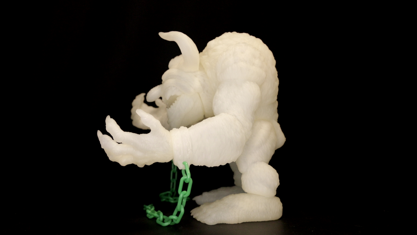 Exclusive Ghastly Glow 10" Mad Monster Soft Vinyl Figure image 8