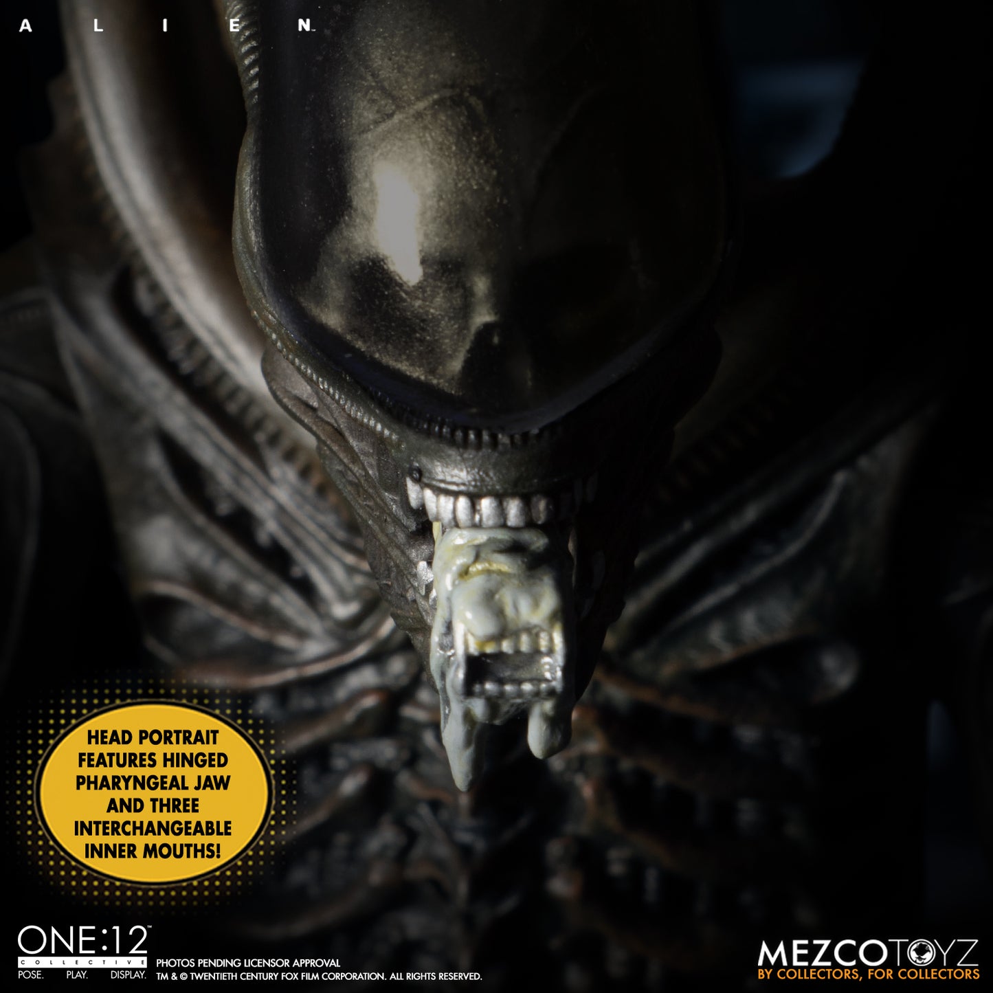 Mezco ONE:12 Collective Big Chap Alien DLX image 12