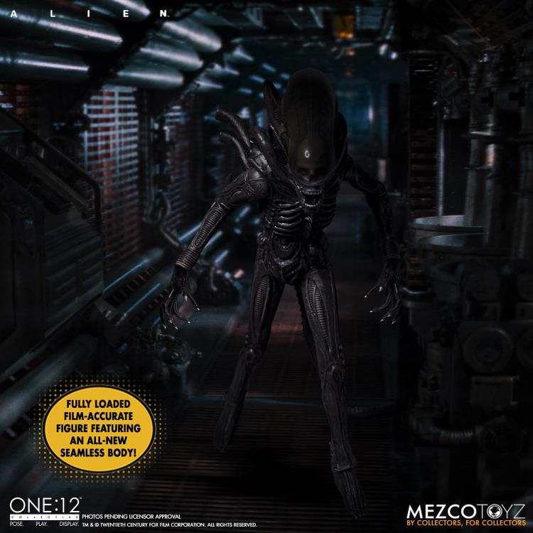 Mezco ONE:12 Collective Big Chap Alien DLX image 4