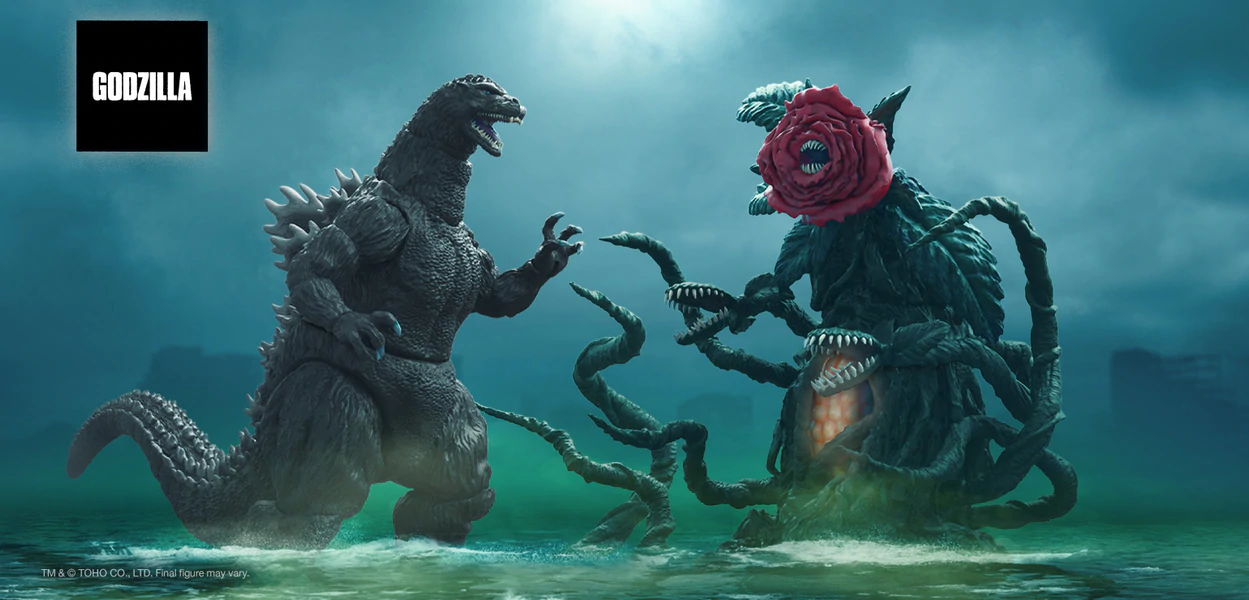 Super7 Ultimates Heisei Godzilla vs Rose Biollante 8-Inch SET image 0