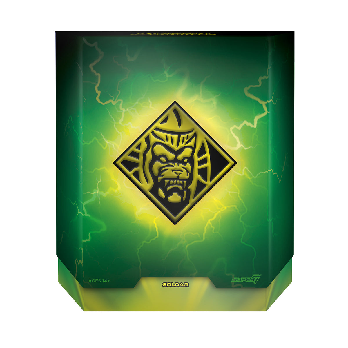 POWER RANGERS ULTIMATES GOLDAR ACTION FIGURE image 2