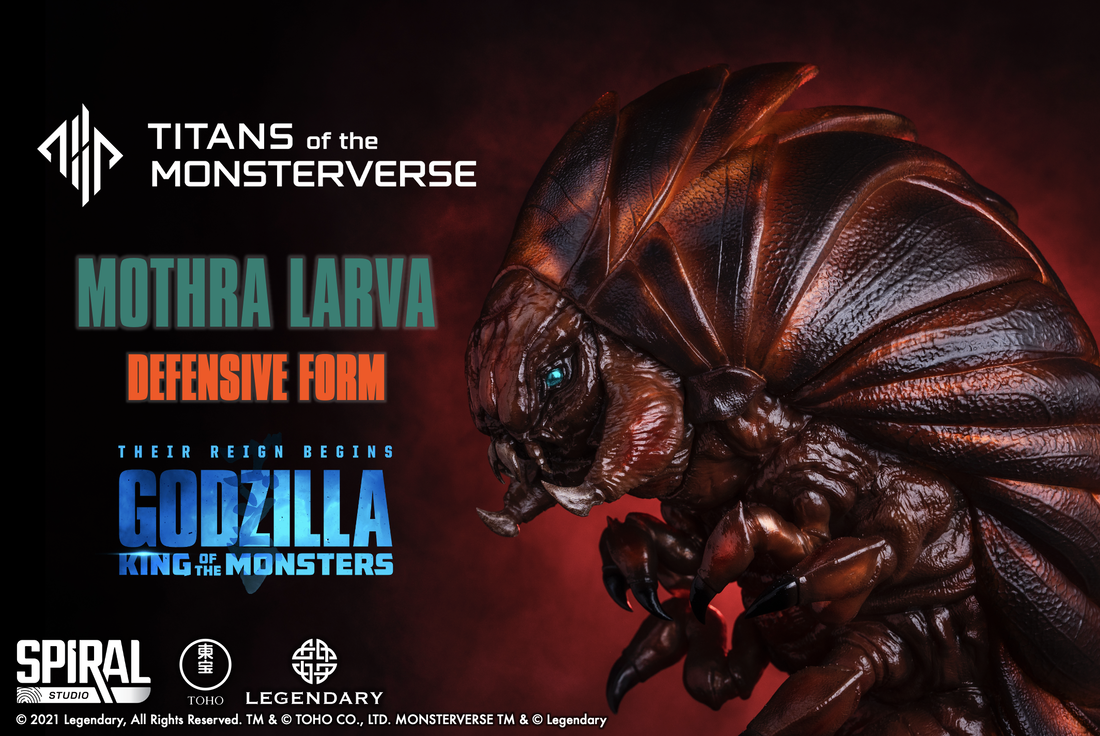 Spiral Studio Mothra Larva Defensive Form