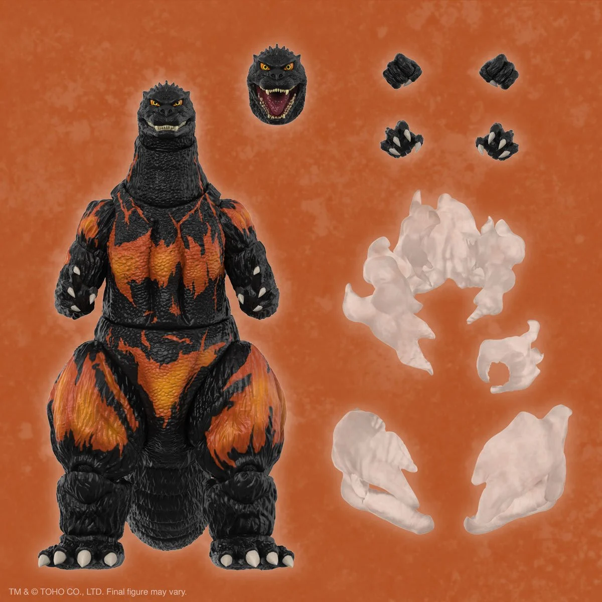 SUPER7 Toho ULTIMATES! Wave 2 - Burning Godzilla 1995 image 1