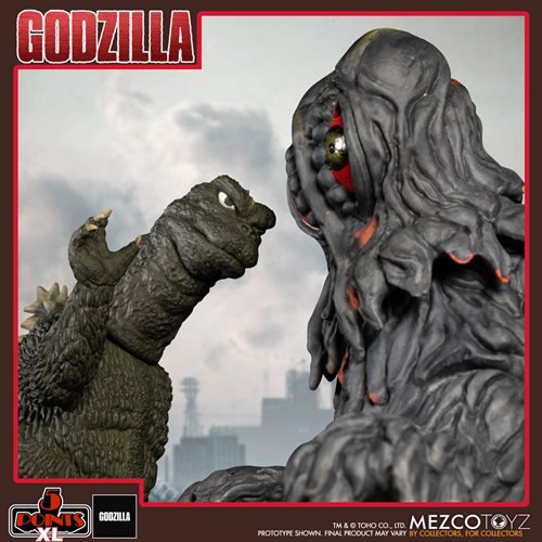 Mezco 5 Points XL Hedorah vs. Godzilla Boxed Set image 3