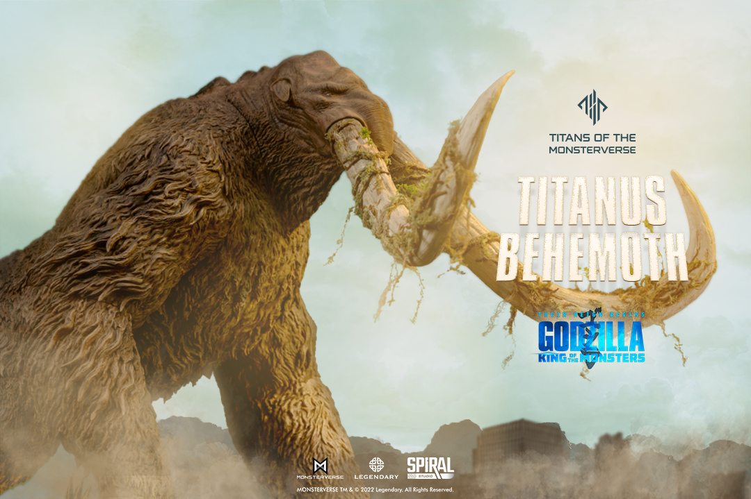 SPIRAL STUDIO 40CM BEHEMOTH VINYL STATUE image 2