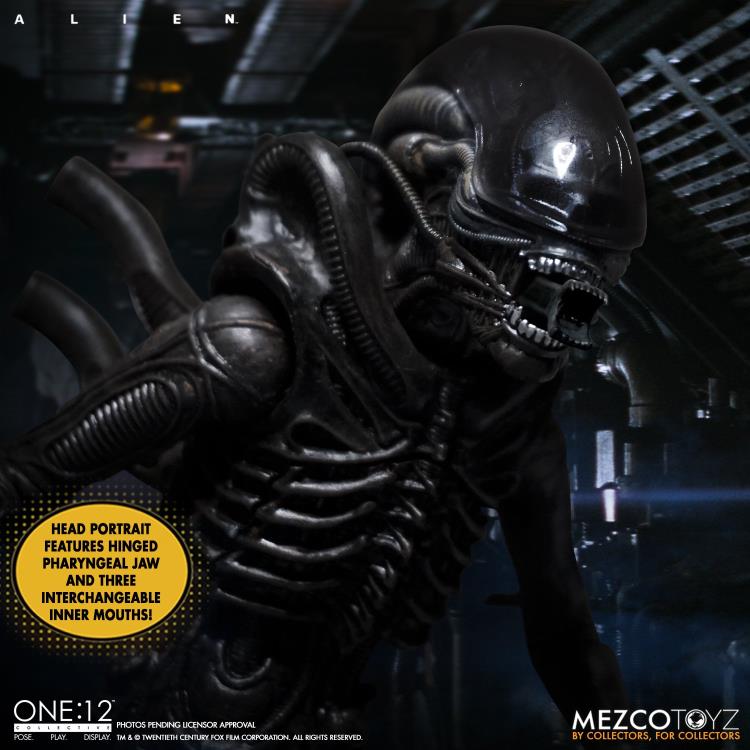 Mezco ONE:12 Collective Big Chap Alien DLX image 2