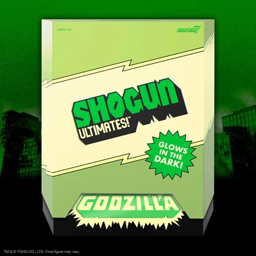 SUPER7 Toho ULTIMATES! Shogun Godzilla (Glow in the Dark) image 5