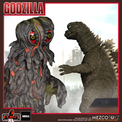 Mezco 5 Points XL Hedorah vs. Godzilla Boxed Set image 4
