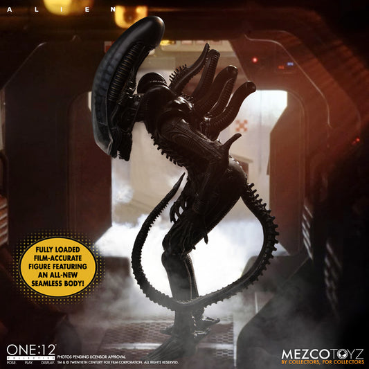 Mezco ONE:12 Collective Big Chap Alien DLX image 0