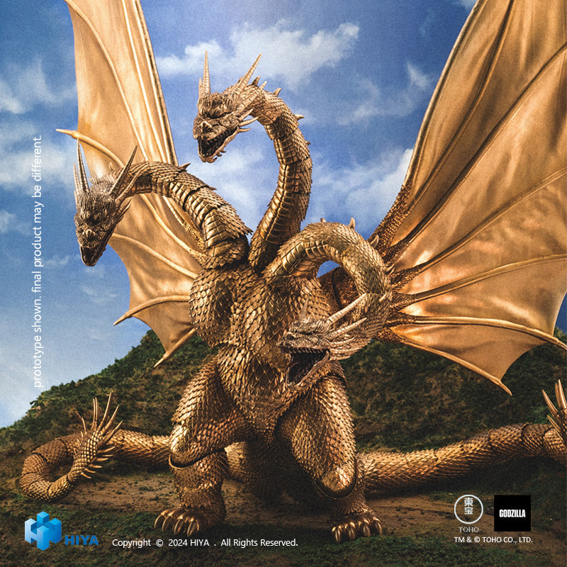 Hiya Toys King Ghidorah (1991) PX Previews Exclusive Action Figure
