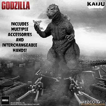 Godzilla (1954) Kaiju Collective Godzilla (Black & White)