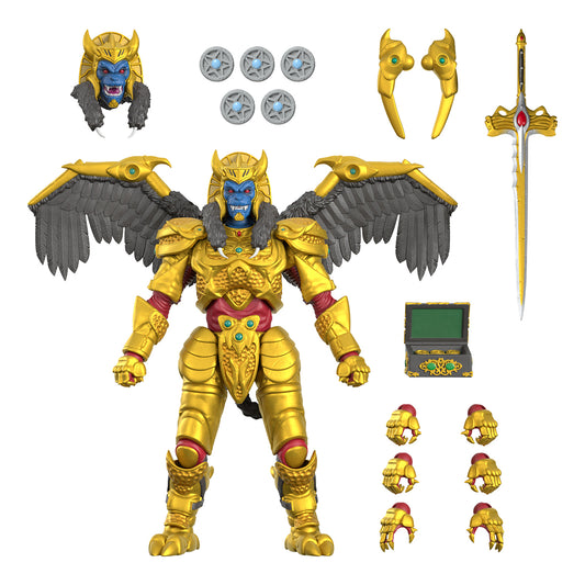 POWER RANGERS ULTIMATES GOLDAR ACTION FIGURE image 0