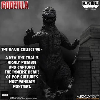 Godzilla (1954) Kaiju Collective Godzilla (Black & White)