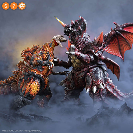 SUPER7 Toho ULTIMATES! Wave 3 - Full Set 1200°C Godzilla & Destoroyah image 0