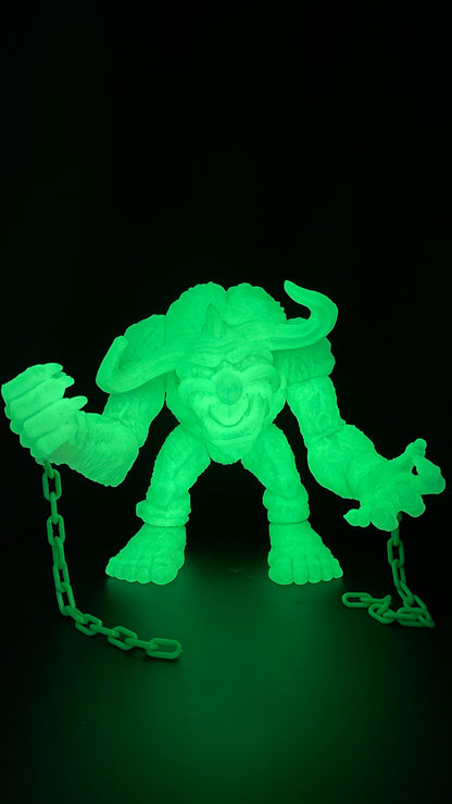 Exclusive Ghastly Glow 10" Mad Monster Soft Vinyl Figure image 0