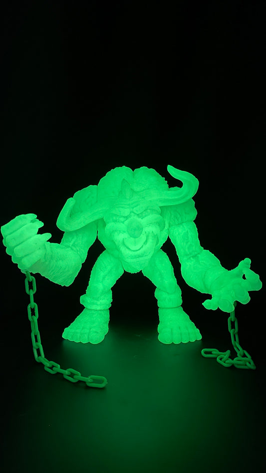 Exclusive Ghastly Glow 10" Mad Monster Soft Vinyl Figure image 0